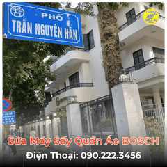 Sửa Máy Sấy Quần Áo BOSCH Tại Phố Trần Nguyên Hãn