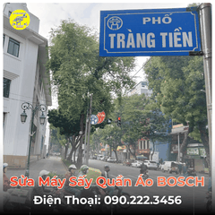 Sửa Máy Sấy Quần Áo BOSCH Tại Phố Tràng Tiền