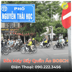Sửa Máy Sấy Quần Áo BOSCH Tại Phố Nguyễn Thái Học