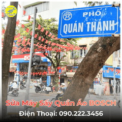Sửa Máy Sấy Quần Áo BOSCH Tại Phố Quán Thánh