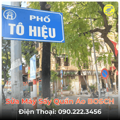 Sửa Máy Sấy Quần Áo BOSCH Tại Phố Tô Hiệu