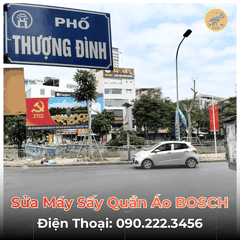 Sửa Máy Sấy Quần Áo BOSCH Tại Phố Thượng Đình