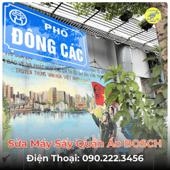 Sửa Máy Sấy Quần Áo BOSCH Tại Phố Đông Các