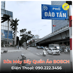 Sửa Máy Sấy Quần Áo BOSCH Tại Phố Đào Tấn