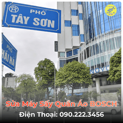 Sửa Máy Sấy Quần Áo BOSCH Tại Phố Tây Sơn