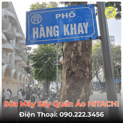 Sửa Máy Sấy Quần Áo HITACHI Tại Phố Hàng Khay
