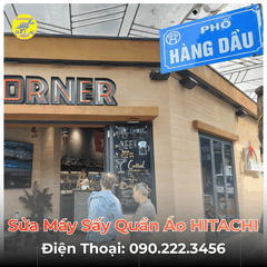 Sửa Máy Sấy Quần Áo HITACHI Tại Phố Hàng Dầu