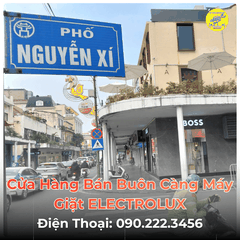 Cửa Hàng Bán Buôn Càng Máy Giặt ELECTROLUX Tại Phố Nguyễn Xí
