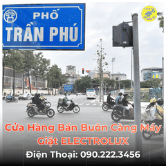 Cửa Hàng Bán Buôn Càng Máy Giặt ELECTROLUX Tại Phố Trần Phú