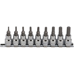 Bộ Đầu Khẩu Torx Signet 22967V T10-T50 3/8"