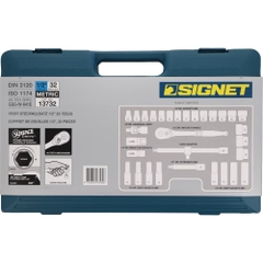 Bộ Đầu Khẩu 1/2" Signet 13732 - 32 Chi Tiết