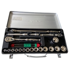 Bộ Đầu Khẩu 1/2" KTC TB415X – 21 Chi Tiết