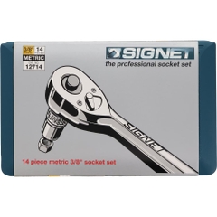 Bộ Đầu Khẩu Ngắn 3/8" Signet 12714 - 14 Chi Tiết