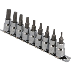 Bộ Đầu Khẩu Torx Signet 22967V T10-T50 3/8"