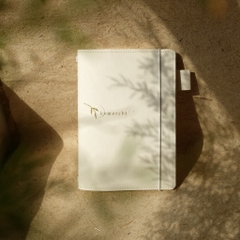 Sổ Vintage Journal 'Komorebi'| Mix 8 loại giấy thủ công Việt Nam | Bìa giấy giặt được Teayoushop