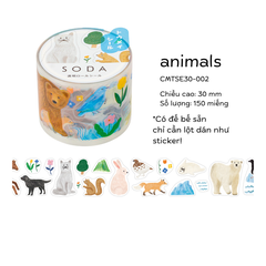 [2024] Các mẫu mới băng keo trang trí trong suốt  SODA by Hitotoki