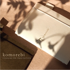 Sổ Vintage Journal 'Komorebi'| Mix 8 loại giấy thủ công Việt Nam | Bìa giấy giặt được Teayoushop