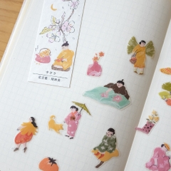 [Chiết lẻ] PET Tape Autumn Fairies teayou shop