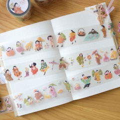 [Chiết lẻ] PET Tape Autumn Fairies teayou shop