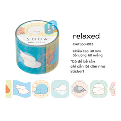 [2024] Các mẫu mới băng keo trang trí trong suốt  SODA by Hitotoki