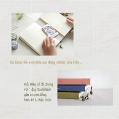 Sổ tay cao cấp Dreams Come True - 160 GSM - 7 màu bìa vải linen | teayoushop