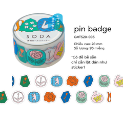 [2024] Các mẫu mới băng keo trang trí trong suốt  SODA by Hitotoki