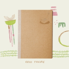 Vở ô li 2.5mm dùng để take notes, luyện chữ GRID TOUFU 🌿 teayoushop