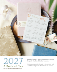 Planner 2027 | A Book of Tea | Sổ kế hoạch | Original by teayou