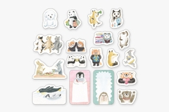 Các mẫu Kiss-cut Roll Sticker hãng Midori | Nhật Bản