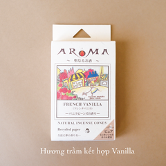Nụ thơm tinh dầu Aroma - Xạ hương thơm Nhật Bản - Pure Essential Oil Incense Cones