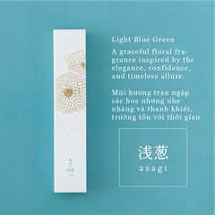 Nhang thơm tinh dầu cao cấp - AO - collection sắc xanh Nhật Bản - Long Stick
