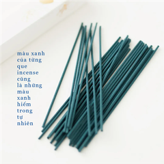 Nhang thơm tinh dầu cao cấp - AO - collection sắc xanh Nhật Bản - Long Stick