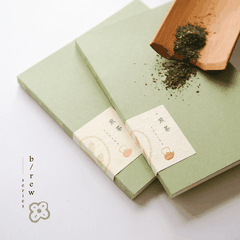 [RENEW] Sổ bìa giấy B/rew size Pocket A6 - 3 màu sắc tượng trưng cho 3 loại trà phổ biến của Nhật Bản