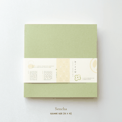 [RENEW] Sổ bìa giấy B/rew size Square - 3 màu sắc tượng trưng cho 3 loại trà phổ biến của Nhật Bản
