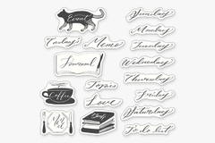 Các mẫu Kiss-cut Roll Sticker hãng Midori | Nhật Bản