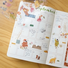 [Chiết lẻ] PET Tape Autumn Fairies teayou shop