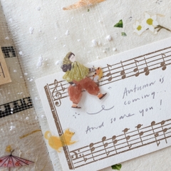 [Chiết lẻ] PET Tape Autumn Fairies teayou shop