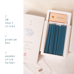 Nhang thơm tinh dầu cao cấp Cotoiro - hộp sang trọng, kèm chân đế incense