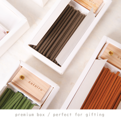 Nhang thơm tinh dầu cao cấp Cotoiro - hộp sang trọng, kèm chân đế incense