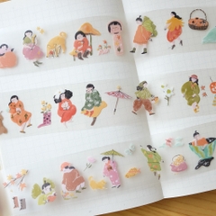 [Chiết lẻ] PET Tape Autumn Fairies teayou shop