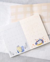 [PRE-ORDER] Set Sticker Monthly Calendar của Dodolulu 2027 - 12 tháng + Index + Tổng quan năm