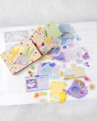 [PRE-ORDER] Lịch Tháng Flake Sticker 2027 Dodolulu - kèm theo 15 Flake Stickers Hình