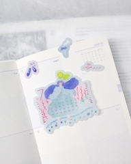 [PRE-ORDER] Lịch Tháng Flake Sticker 2027 Dodolulu - kèm theo 15 Flake Stickers Hình