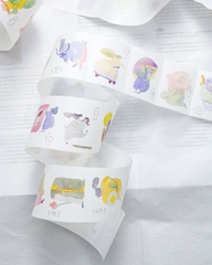 [PRE-ORDER] Lịch cuộn washi sticker 365 ngày - 365 illustration 2027 -Siêu phẩm Dodolulu 2027