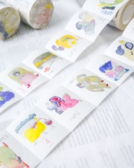 [PRE-ORDER] Lịch cuộn washi sticker 365 ngày - 365 illustration 2027 -Siêu phẩm Dodolulu 2027