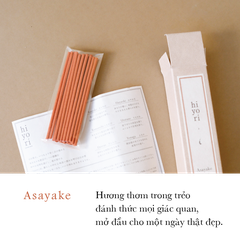 Nhang thơm tinh dầu Hiyori đến từ Nhật Bản - 20 Short Sticks