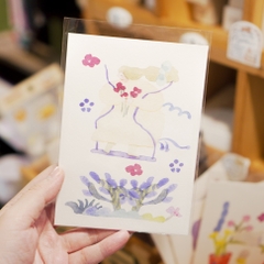 [Hội chợ Nhật 2026] Sticker Sheet Nhũ & Postcard hãng Dodolulu