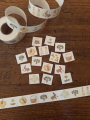 [Hội chợ Nhật 2026] Tổng hợp Bùa nhựa, Label Book, File A5, Washi Tape & Label Sticker hãng Necktie