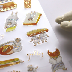 [Hội chợ Nhật 2026] Sticker Sheet Nhũ & Postcard hãng Dodolulu
