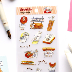 [Hội chợ Nhật 2026] Sticker Sheet Nhũ & Postcard hãng Dodolulu